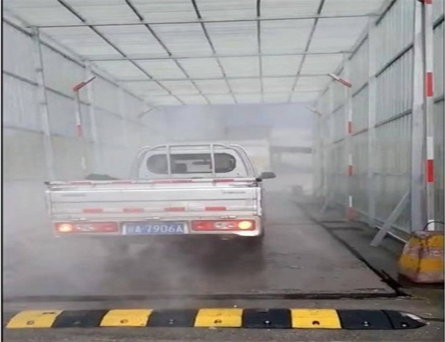 車(chē)輛消毒通道