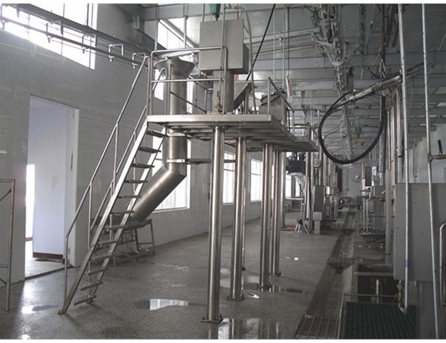 牛高位預(yù)剝站臺